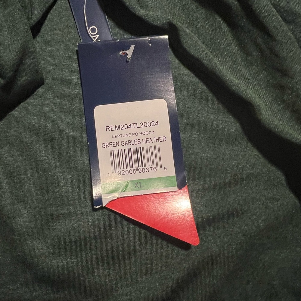 Thin green Reebok pullover - Picture 3 of 4